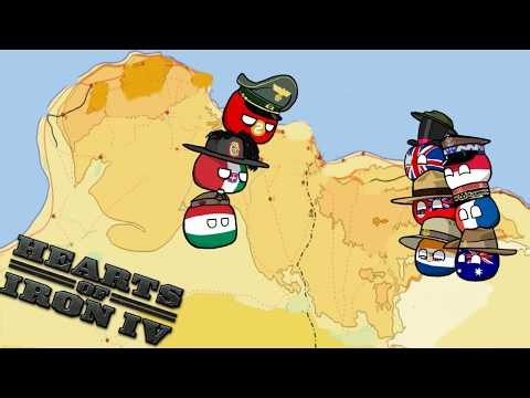 The El-Alamein Meatgrinder - Hoi4 MP In A Nutshell