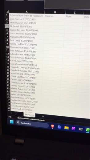 Comment remplir un tableau Excel rapidement