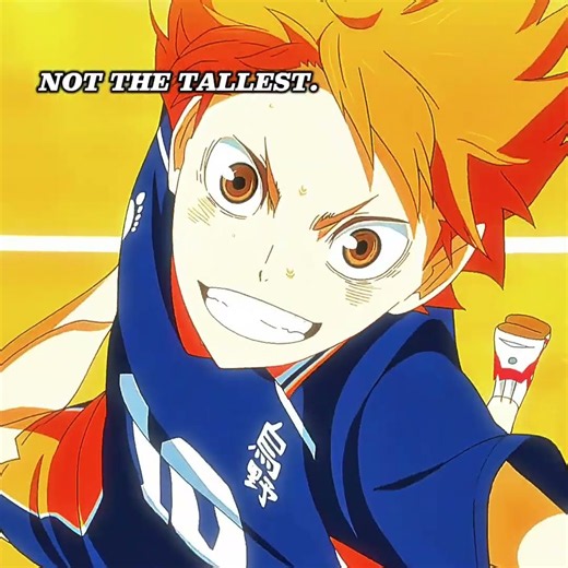 They Saw His HEIGHT… Not His POTENTIAL 🏐🔥 | Hinata Shoyo #Haikyuu #shorts