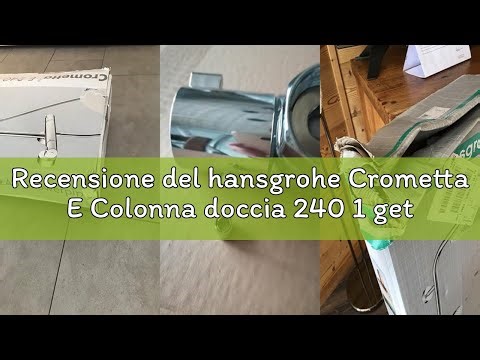 Recensione del hansgrohe Crometta E Colonna doccia 240 1 getto con miscelatore monocomando, cromo, 2
