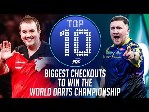 THE BIGGEST CHECKOUTS TO WIN THE WORLD CHAMPIONSHIP! 🏆