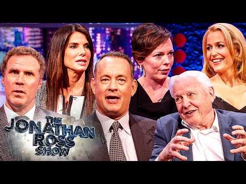 Tom Hanks, Sandra Bullock, Will Ferrell & More Screen Icons Off Script | The Jonathan Ross Show