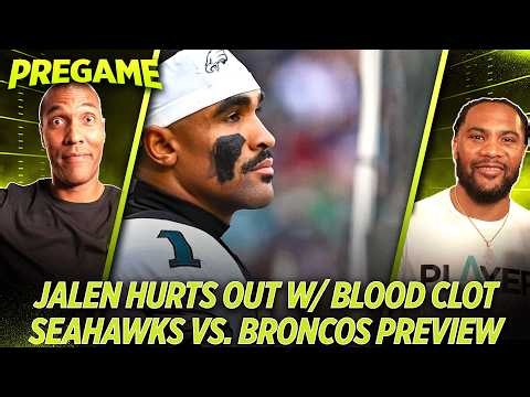T.J. Housh & T.J. Ward React To Jalen Hurts OUT Sunday, Herbert Vs Mahomes, Josh Jacobs News & MORE!