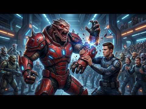 The Alien General Slapped a Human Cadet — He Regretted It in 5 Seconds.