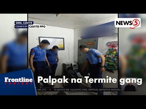Pagnanakaw ng 'Termite Gang' sa isang sanlaan, naunsyami | Frontline Tonight