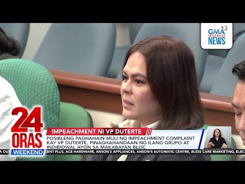 Madriaga testimony eyed to augment VP impeachment raps | 24 Oras Weekend