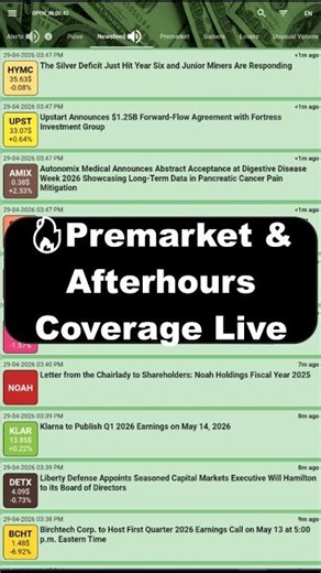 💯💯💯 Real-time stock screener with live news feed and instant alerts. #DayTrading #stocks