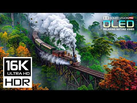 Stress Relief Nature HDR Showcase | 16K 120FPS Dolby Vision | 8K/4K Video ULTRA HD TV