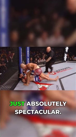The Fastest Finish You'll Ever See in UFC #Fighting #MMA #Insane