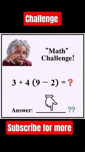 Answer that #maths #challenge #mathematics