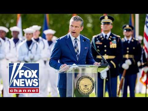 Sec of War Pete Hegseth delivers State of the Force address