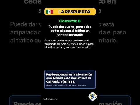 Examen Escrito del DMV de California 2026 en Español - 97 Preguntas del Manual con Respuestas
