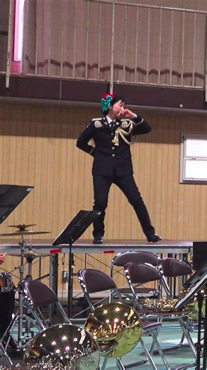 中部方面音楽隊「驚愕! 伊丹の奇跡」恋するフォーチュンクッキー個人1 指揮：２等陸佐 佐藤文俊 陸上自衛隊 伊丹駐屯地７５周年記念行事 #shorts