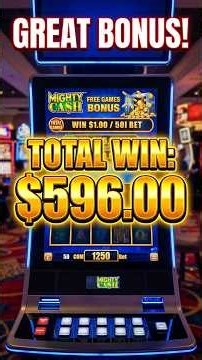 Can’t believe this Mighty Cash bonus! 😱💸 #shorts #gambling #slots #winner