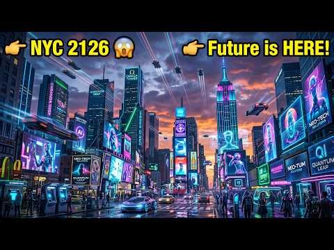 The Future of New York City in 2126 – AI Cities, Skyscrapers & Technology Explained #trending #usa