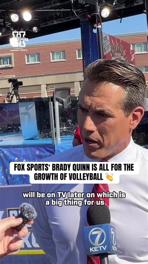 Fox Sports' Big Noon Kickoff is in Lincoln for the Nebraska football game vs. No. 7 Indiana on Saturday. No. 1 Nebraska volleyball will face No. 7 Wisconsin tomorrow evening on FOX as well. Brady Quinn is all for the growth of volleyball. 💪