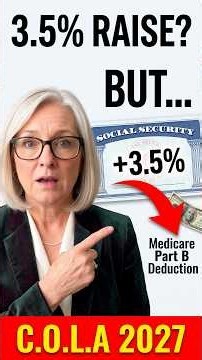 Social Security Could Get a 3.5% COLA Raise in 2027 #socialsecurity #cola2027