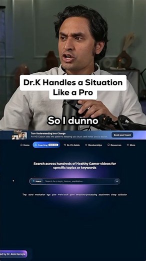 Dr. K Handles a Situation Like a Pro