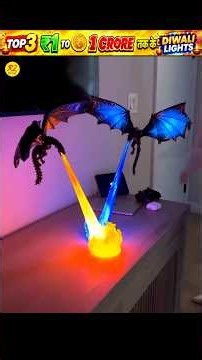 DRAGON 🦖 HOT 🥵🤩 LIGHTS 🤯| SOUND SINC LED RGB AND MANDLA LIGHTS |DIWALI LIGHTS|#diwali #shorts #light