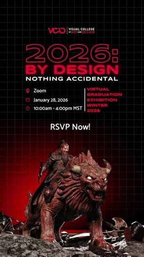 Virtual Graduation Exhibition | Winter 2026 - You're Invited!