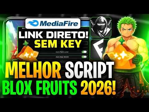 ✅SCRIPT BLOX FRUITS PARA CELULAR PC LINK DIRETO SEM KEY ATUALIZADO 2026 + EXECUTOR DELTA ATUALIZADO