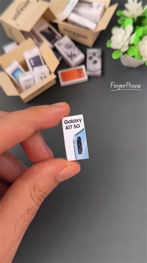 Samsung Galaxy A17 Unboxing tiny phone #samsung #galaxya17 #tinyphone #unbox #diy
