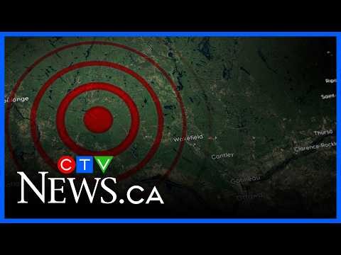 Earthquake rattles Ottawa area, no injuries