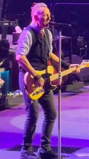 The Boss!!! Bruce Springsteen live at TD Garden