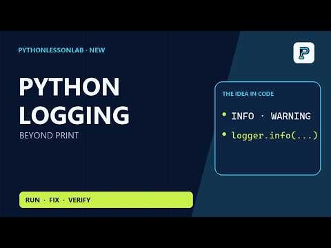 Python Logging: Replace Print with Useful Logs