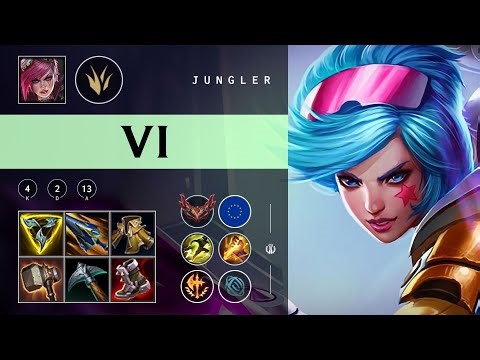 Vi Jungle vs Nunu & Willump - EUW Grandmaster Patch 25.24