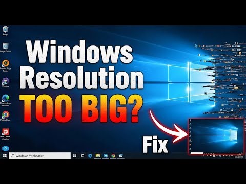 Windows Resolution Is Too Big Windows 11 Adjust Screen Size To Fit Monitor