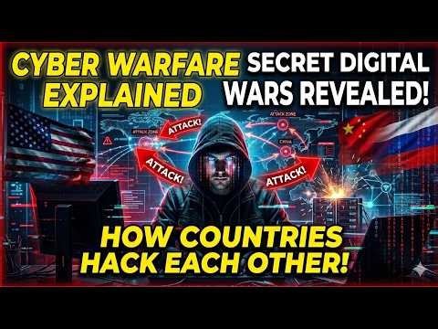 Cyber Warfare Explained: How Countries Hack Each Other | Secret Digital Wars Revealed
