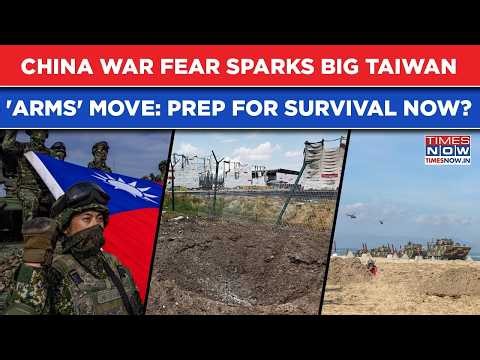 China's Taiwan Invasion Loading? Taipei's Big 'Arms' Move As War Threat Escalates: Trump Watching?