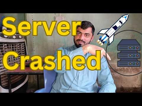 My Server Crashed! 🚨 Why Cloud Hosting Isn't 100% Safe (Lessons Learned)