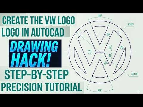 AutoCAD Practice Drawing Exercise Tutorial for Beginners