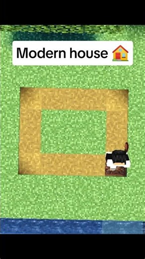 Minecraft Easy modern house Tutorial 🏡