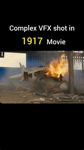VFX Discovery on Instagram: "This plane crash scene in 1917 looks completely real - but it's actually a complex VFX shot Two live-action plates were seamlessly stitched together and enhanced with CGI, all while keeping the film's famous one-shot illusion intact. This is invisible VFX at its best #VFX #InvisibleVFX #1917Movie #Filmmaking #CGI"