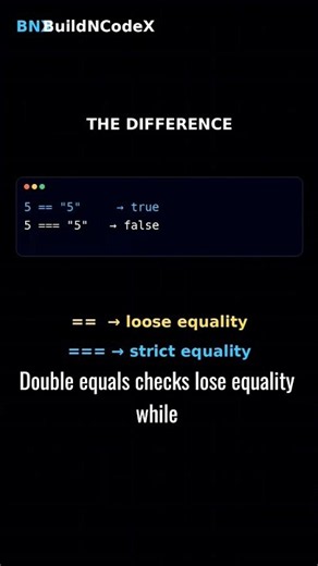 JavaScript == vs === — Stop Making This Mistake! ⚡