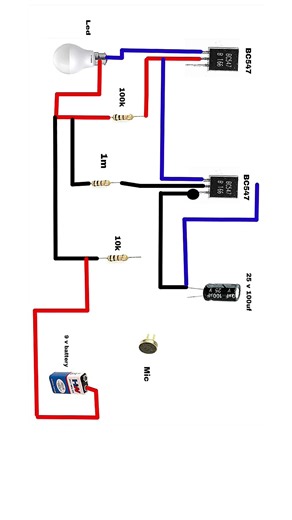 How to Make Sound Activated Light Using BC547 Transistor #phototransistor #arduinoide