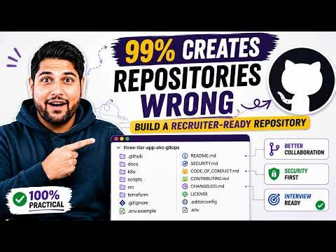 How Professional DevOps Engineers Actually Set Up GitHub Repositories