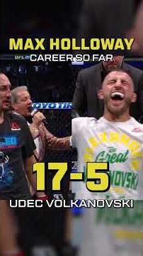 Max Holloway's Career So Far #ufc329