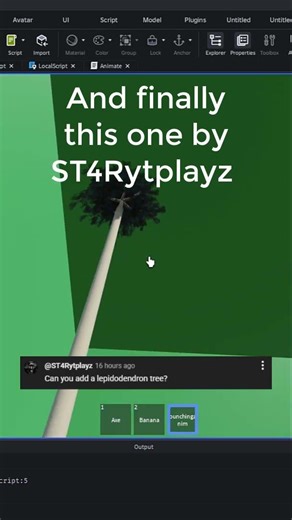 Day 34 scripting your roblox ideas into roblox studio #roblox #scripting #robloxedit #robloxstudio