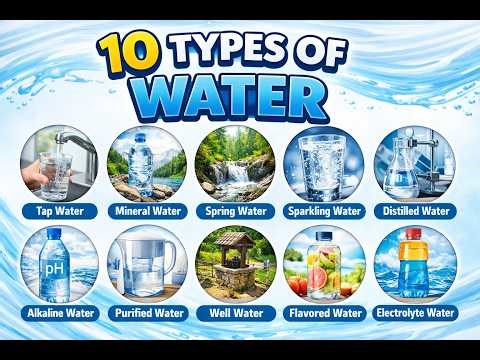 10 Types of Drinking Water (What’s Actually Healthy?)