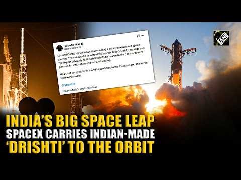 India enters new era of earth observation with 'Drishti' launch; PM Modi hails ‘major achievement’