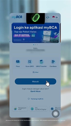 Kirim Kode OTP Lewat Aplikasi myBCA