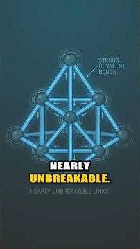 Why is diamond nearly unbreakable?