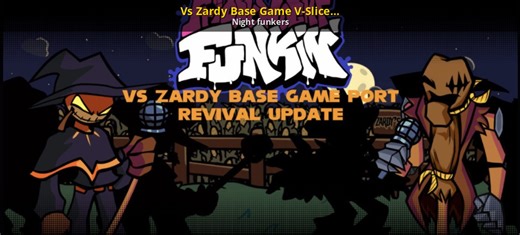 Vs Zardy Base Game V-Slice 0.8.4 Mod for Friday Night Funkin' | FNF Mods