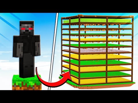 Zbudowałem AUTOMATYCZNE FARMY w Minecraft One Block Hardcore