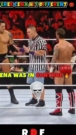 John Cena Controlled The Entire Match 😈🔥 #johncena #shorts