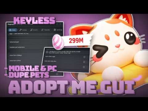 NEW Adopt Me OP Script *NO KEY* - Auto Pets, Dupe Pets, Auto Trade & More..